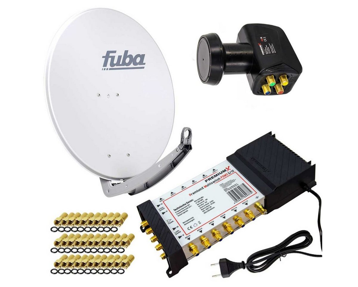 PremiumX SAT Anlage Fuba DAA 780 G Antenne 5/12 Multiswitch LNB F-Stecker SAT-Antenne PremiumX SAT Anlage Fuba DAA 780 G Antenne 5/12 Multiswitch LNB F-Stecker SAT-Antenne von PremiumX