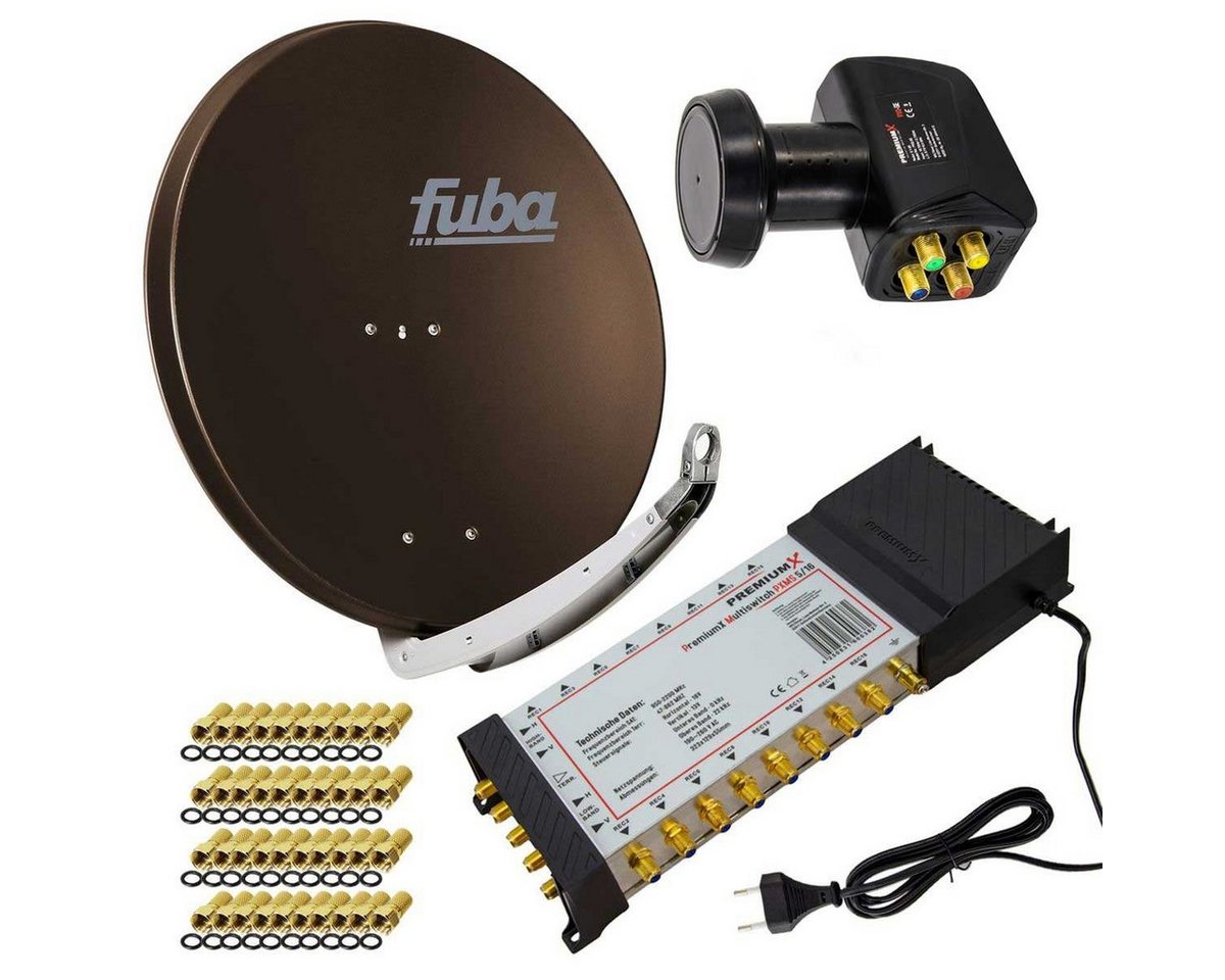 PremiumX SAT Anlage Fuba DAA 850 B Antenne 5/16 Multischalter LNB F-Stecker SAT-Antenne PremiumX SAT Anlage Fuba DAA 850 B Antenne 5/16 Multischalter LNB F-Stecker SAT-Antenne von PremiumX