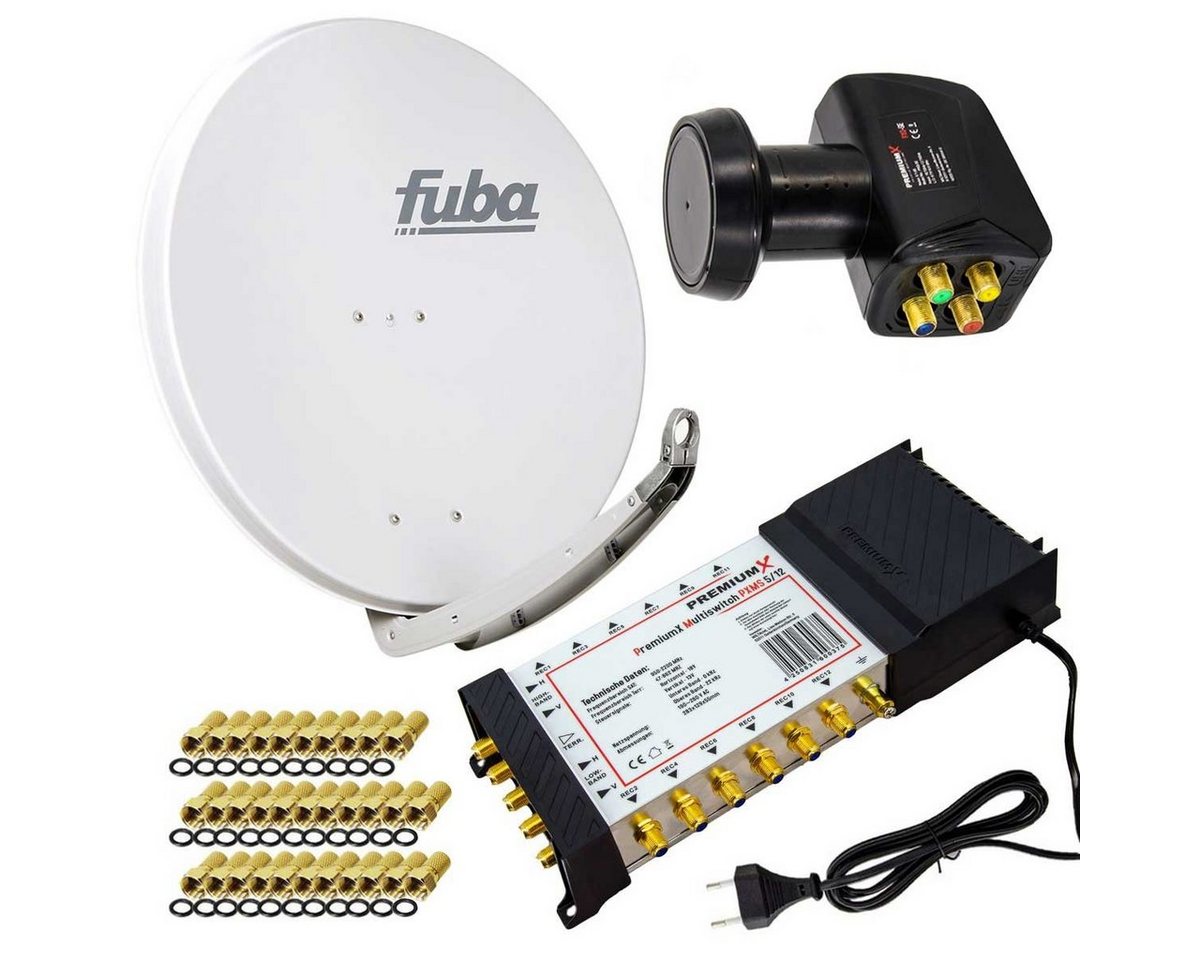 PremiumX SAT Anlage Fuba DAA 850 G Antenne 5/12 Multiswitch LNB F-Stecker SAT-Antenne PremiumX SAT Anlage Fuba DAA 850 G Antenne 5/12 Multiswitch LNB F-Stecker SAT-Antenne von PremiumX