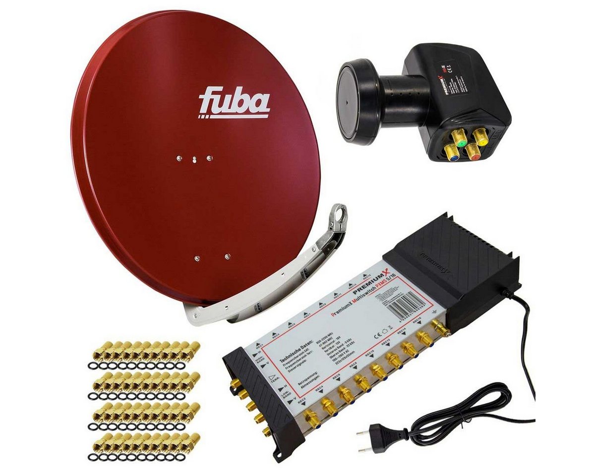 PremiumX SAT Anlage Fuba DAA 850 R Antenne 5/16 Multischalter LNB F-Stecker SAT-Antenne PremiumX SAT Anlage Fuba DAA 850 R Antenne 5/16 Multischalter LNB F-Stecker SAT-Antenne von PremiumX