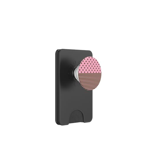 Aesthetic Preppy Cute in Rosa, Olivgrün, gepunktet und gestreift PopSockets PopWallet für MagSafe Aesthetic Preppy Cute in Rosa, Olivgrün, gepunktet und gestreift PopSockets PopWallet für MagSafe von Preppy Polka Girly Style