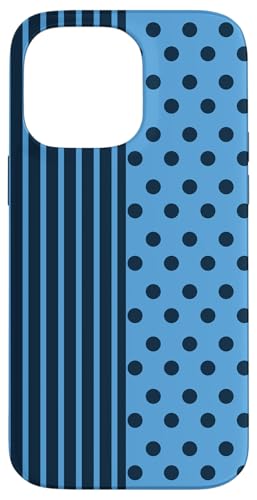 Marineblau gepunktet und gestreift, ästhetisch, adrett, niedlich gestreift Hülle für iPhone 14 Pro Max Marineblau gepunktet und gestreift, ästhetisch, adrett, niedlich gestreift Hülle für iPhone 14 Pro Max von Preppy Polka Girly Style