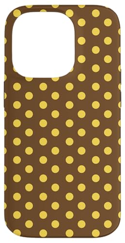 Braun und Gelb gepunktet Boho Vintage Ästhetik gepunktet Hülle für iPhone 14 Pro Braun und Gelb gepunktet Boho Vintage Ästhetik gepunktet Hülle für iPhone 14 Pro von Preppy & Pretty Chic Girl