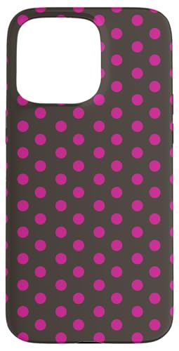 Braun und Rosa gepunktet, Boho, Vintage, ästhetisch, gepunktet Hülle für iPhone 15 Pro Max Braun und Rosa gepunktet, Boho, Vintage, ästhetisch, gepunktet Hülle für iPhone 15 Pro Max von Preppy & Pretty Chic Girl