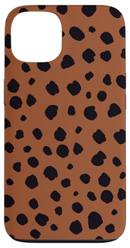 Braunes und schwarzes Dalmatiner-Druck, adrett, mädchenhaft, gepunktet, Y2K Hülle für iPhone 13 Braunes und schwarzes Dalmatiner-Druck, adrett, mädchenhaft, gepunktet, Y2K Hülle für iPhone 13 von Preppy & Pretty Chic Girl
