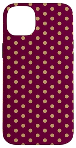 Burgunderrot Beige Polka Dot Vintage Boho Aesthetic Girly Preppy Hülle für iPhone 14 Plus Burgunderrot Beige Polka Dot Vintage Boho Aesthetic Girly Preppy Hülle für iPhone 14 Plus von Preppy & Pretty Chic Girl