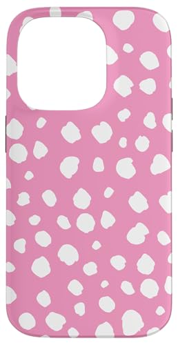 Dalmatiner Print Preppy Girly Hellrosa Weiß Polka Dot Y2K Hülle für iPhone 14 Pro Dalmatiner Print Preppy Girly Hellrosa Weiß Polka Dot Y2K Hülle für iPhone 14 Pro von Preppy & Pretty Chic Girl