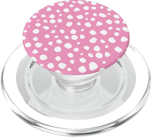 Dalmatiner Print Preppy Girly Hellrosa Weiß Polka Dot Y2K PopSockets PopGrip für MagSafe Dalmatiner Print Preppy Girly Hellrosa Weiß Polka Dot Y2K PopSockets PopGrip für MagSafe von Preppy & Pretty Chic Girl