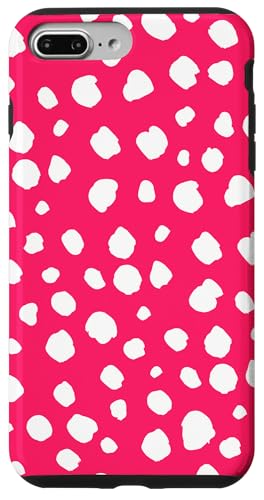 Dalmatiner Print Preppy Girly Hot Pink White Polka Dot Y2K Hülle für iPhone 7 Plus/8 Plus Dalmatiner Print Preppy Girly Hot Pink White Polka Dot Y2K Hülle für iPhone 7 Plus/8 Plus von Preppy & Pretty Chic Girl