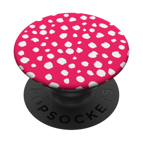 Dalmatiner Print Preppy Girly Hot Pink White Polka Dot Y2K PopSockets Klebender PopGrip Dalmatiner Print Preppy Girly Hot Pink White Polka Dot Y2K PopSockets Klebender PopGrip von Preppy & Pretty Chic Girl