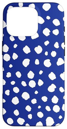 Dalmatiner Print Preppy Girly Navy Blue White Polka Dot Y2K Hülle für iPhone 16 Pro Dalmatiner Print Preppy Girly Navy Blue White Polka Dot Y2K Hülle für iPhone 16 Pro von Preppy & Pretty Chic Girl