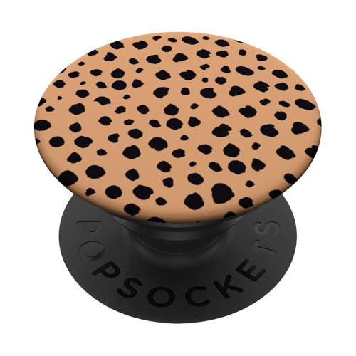 Dalmatiner Print Preppy Girly Tan and Blak Polka Dot Y2K PopSockets Klebender PopGrip Dalmatiner Print Preppy Girly Tan and Blak Polka Dot Y2K PopSockets Klebender PopGrip von Preppy & Pretty Chic Girl