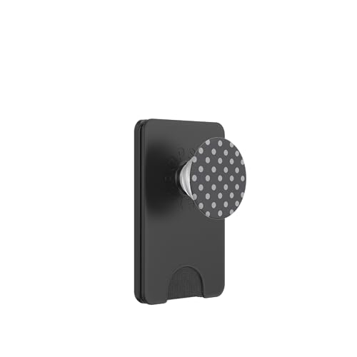Grau Big Polka Dot Vintage Boho Ästhetisch Adrett Girly Cute PopSockets PopWallet für MagSafe Grau Big Polka Dot Vintage Boho Ästhetisch Adrett Girly Cute PopSockets PopWallet für MagSafe von Preppy & Pretty Chic Girl