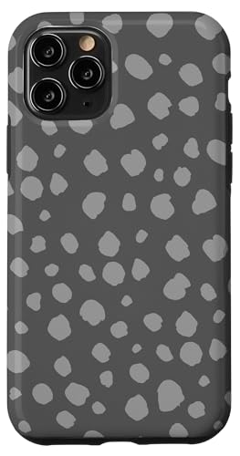 Grauer Dalmatiner-Druck, adrett, mädchenhaft, gepunktet, Y2K, ästhetisch Hülle für iPhone 11 Pro Grauer Dalmatiner-Druck, adrett, mädchenhaft, gepunktet, Y2K, ästhetisch Hülle für iPhone 11 Pro von Preppy & Pretty Chic Girl