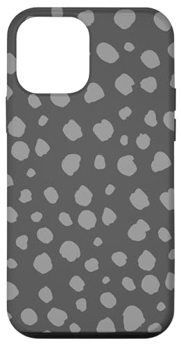 Grauer Dalmatiner-Druck, adrett, mädchenhaft, gepunktet, Y2K, ästhetisch Hülle für iPhone 12 mini Grauer Dalmatiner-Druck, adrett, mädchenhaft, gepunktet, Y2K, ästhetisch Hülle für iPhone 12 mini von Preppy & Pretty Chic Girl