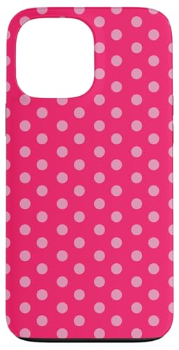 Große Tupfen im Vintage-Stil im Boho-Stil, für Mädchen, Preppy, knallrosa Hülle für iPhone 13 Pro Max Große Tupfen im Vintage-Stil im Boho-Stil, für Mädchen, Preppy, knallrosa Hülle für iPhone 13 Pro Max von Preppy & Pretty Chic Girl