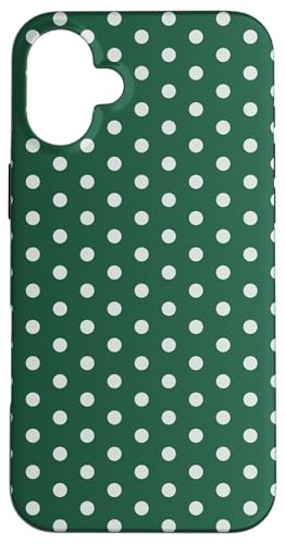 Grün gepunktet Vintage Boho Aesthetic Girly Preppy 70er 80er Jahre Hülle für iPhone 16 Plus Grün gepunktet Vintage Boho Aesthetic Girly Preppy 70er 80er Jahre Hülle für iPhone 16 Plus von Preppy & Pretty Chic Girl