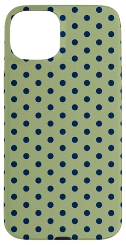 Grün und Marineblau Polka Dot Vintage Boho Aesthetic Girly Hülle für iPhone 15 Plus Grün und Marineblau Polka Dot Vintage Boho Aesthetic Girly Hülle für iPhone 15 Plus von Preppy & Pretty Chic Girl