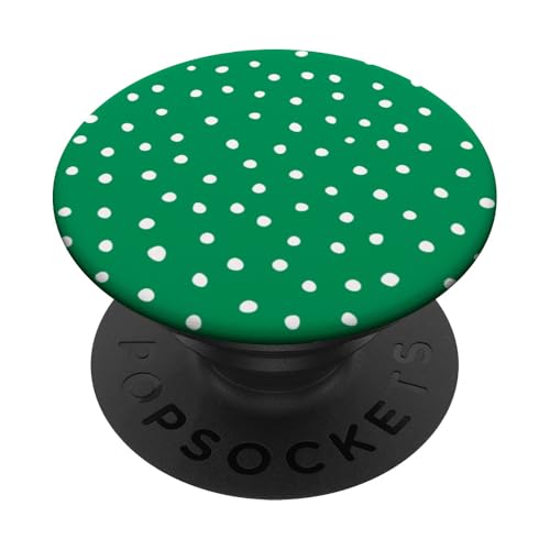 Grün und Weiß Dalmatiner Print Preppy Girly Polka Dot Y2K PopSockets Klebender PopGrip Grün und Weiß Dalmatiner Print Preppy Girly Polka Dot Y2K PopSockets Klebender PopGrip von Preppy & Pretty Chic Girl