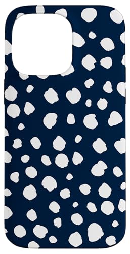 Marineblau / Weiß Dalmatiner Print Preppy Girly Polka Dot Y2K Hülle für iPhone 14 Pro Max Marineblau / Weiß Dalmatiner Print Preppy Girly Polka Dot Y2K Hülle für iPhone 14 Pro Max von Preppy & Pretty Chic Girl