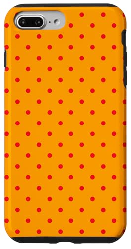 Orange und Rot Winzige Polka Dot Vintage Boho Aesthetic Girly Hülle für iPhone 7 Plus/8 Plus Orange und Rot Winzige Polka Dot Vintage Boho Aesthetic Girly Hülle für iPhone 7 Plus/8 Plus von Preppy & Pretty Chic Girl