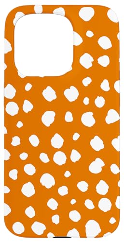 Orange und Weiß Dalmatiner Print Preppy Girly Polka Dot Y2K Hülle für iPhone 15 Pro Orange und Weiß Dalmatiner Print Preppy Girly Polka Dot Y2K Hülle für iPhone 15 Pro von Preppy & Pretty Chic Girl