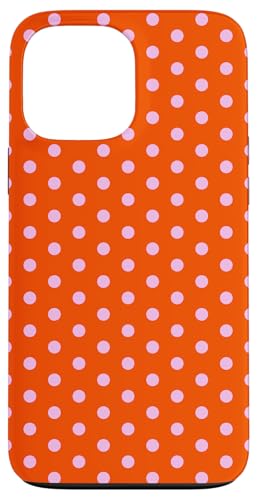 Orangerosa gepunktet, im Vintage-Stil, Boho-Ästhetik, Girly Preppy Hülle für iPhone 13 Pro Max Orangerosa gepunktet, im Vintage-Stil, Boho-Ästhetik, Girly Preppy Hülle für iPhone 13 Pro Max von Preppy & Pretty Chic Girl