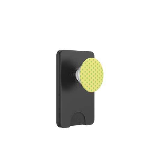 Polka Dot Boho Vintage Aesthetic Hellgelbgrün gepunktet PopSockets PopWallet für MagSafe Polka Dot Boho Vintage Aesthetic Hellgelbgrün gepunktet PopSockets PopWallet für MagSafe von Preppy & Pretty Chic Girl