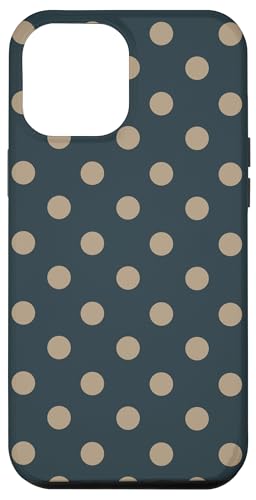 Polka Dot Vintage Boho Aesthetic Girly Blue Grey and Tan Hülle für iPhone 12 Pro Max Polka Dot Vintage Boho Aesthetic Girly Blue Grey and Tan Hülle für iPhone 12 Pro Max von Preppy & Pretty Chic Girl