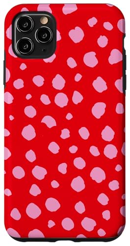 Rot und Rosa Dalmatiner Print adrett Girly Polka Dot Y2K Hülle für iPhone 11 Pro Max Rot und Rosa Dalmatiner Print adrett Girly Polka Dot Y2K Hülle für iPhone 11 Pro Max von Preppy & Pretty Chic Girl