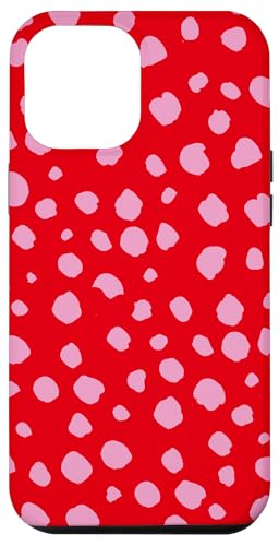 Rot und Rosa Dalmatiner Print adrett Girly Polka Dot Y2K Hülle für iPhone 12 Pro Max Rot und Rosa Dalmatiner Print adrett Girly Polka Dot Y2K Hülle für iPhone 12 Pro Max von Preppy & Pretty Chic Girl