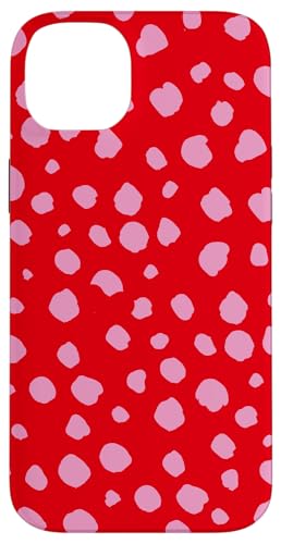 Rot und Rosa Dalmatiner Print adrett Girly Polka Dot Y2K Hülle für iPhone 14 Plus Rot und Rosa Dalmatiner Print adrett Girly Polka Dot Y2K Hülle für iPhone 14 Plus von Preppy & Pretty Chic Girl