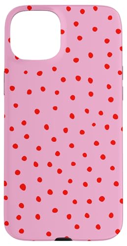 Rot und Rosa Dalmatiner Print adrett Girly Polka Dot Y2K Hülle für iPhone 15 Plus Rot und Rosa Dalmatiner Print adrett Girly Polka Dot Y2K Hülle für iPhone 15 Plus von Preppy & Pretty Chic Girl