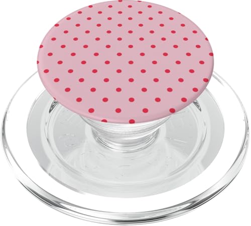 Rot und Rosa Winzige Polka Dot Vintage Boho Aesthetic Girly PopSockets PopGrip für MagSafe Rot und Rosa Winzige Polka Dot Vintage Boho Aesthetic Girly PopSockets PopGrip für MagSafe von Preppy & Pretty Chic Girl