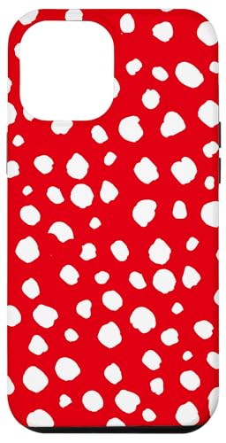 Rot und Weiß Dalmatiner Print Preppy Girly Polka Dot Y2K Hülle für iPhone 12 Pro Max Rot und Weiß Dalmatiner Print Preppy Girly Polka Dot Y2K Hülle für iPhone 12 Pro Max von Preppy & Pretty Chic Girl