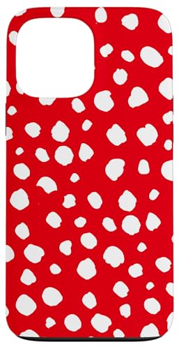 Rot und Weiß Dalmatiner Print Preppy Girly Polka Dot Y2K Hülle für iPhone 13 Pro Max Rot und Weiß Dalmatiner Print Preppy Girly Polka Dot Y2K Hülle für iPhone 13 Pro Max von Preppy & Pretty Chic Girl