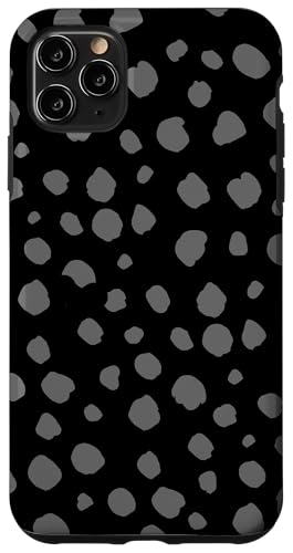 Schwarz und Grau Dalmatiner Print Preppy Girly Polka Dot Y2K Hülle für iPhone 11 Pro Max Schwarz und Grau Dalmatiner Print Preppy Girly Polka Dot Y2K Hülle für iPhone 11 Pro Max von Preppy & Pretty Chic Girl
