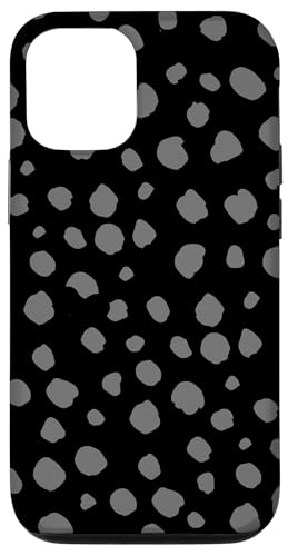 Schwarz und Grau Dalmatiner Print Preppy Girly Polka Dot Y2K Hülle für iPhone 12/12 Pro Schwarz und Grau Dalmatiner Print Preppy Girly Polka Dot Y2K Hülle für iPhone 12/12 Pro von Preppy & Pretty Chic Girl