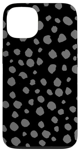 Schwarz und Grau Dalmatiner Print Preppy Girly Polka Dot Y2K Hülle für iPhone 13 Schwarz und Grau Dalmatiner Print Preppy Girly Polka Dot Y2K Hülle für iPhone 13 von Preppy & Pretty Chic Girl