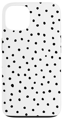 Schwarz und Weiß Dalmatiner Print adrett Girly Aesthetic Y2K Hülle für iPhone 13 von Preppy & Pretty Chic Girl