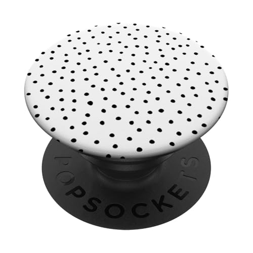 Schwarz und Weiß Dalmatiner Print adrett Girly Aesthetic Y2K PopSockets Klebender PopGrip Schwarz und Weiß Dalmatiner Print adrett Girly Aesthetic Y2K PopSockets Klebender PopGrip von Preppy & Pretty Chic Girl
