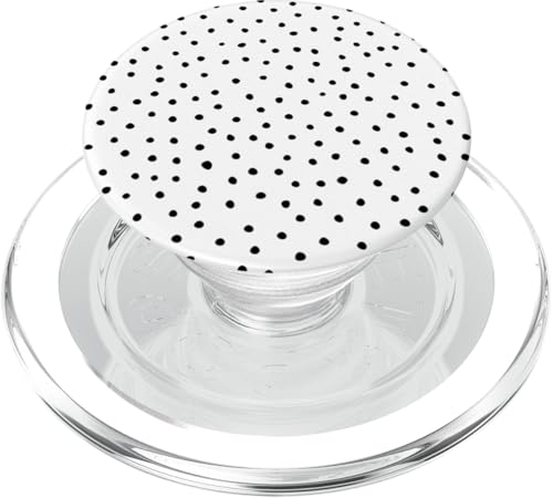 Schwarz und Weiß Dalmatiner Print adrett Girly Aesthetic Y2K PopSockets PopGrip für MagSafe von Preppy & Pretty Chic Girl