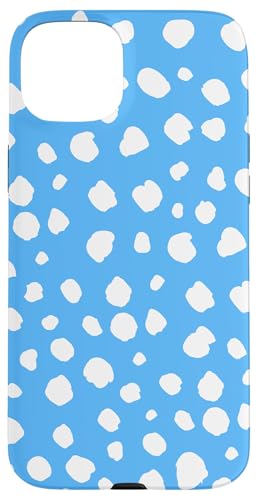 Y2K Dalmatiner-Druck, adrett, gepunktet, Blau und Weiß Hülle für iPhone 15 Plus Y2K Dalmatiner-Druck, adrett, gepunktet, Blau und Weiß Hülle für iPhone 15 Plus von Preppy & Pretty Chic Girl