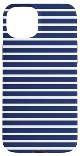 Blau Marineblau gestreift mädchenhafte Streifen geometrische dünne Linien adrett Hülle für iPhone 15 Plus Blau Marineblau gestreift mädchenhafte Streifen geometrische dünne Linien adrett Hülle für iPhone 15 Plus von Preppy & Pretty Pinstripes