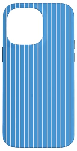 Blau-weiß gestreifte mädchenhafte Streifen geometrische dünne Linien adrett Hülle für iPhone 14 Pro Max Blau-weiß gestreifte mädchenhafte Streifen geometrische dünne Linien adrett Hülle für iPhone 14 Pro Max von Preppy & Pretty Pinstripes