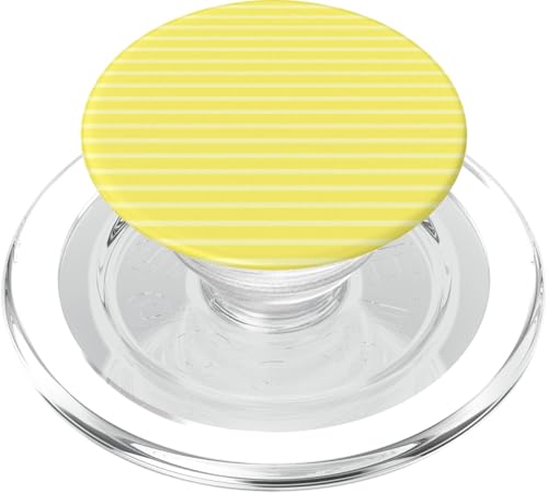 Gelb gestreifte Mädchenstreifen geometrische dünne Linien Nadelstreifen PopSockets PopGrip für MagSafe Gelb gestreifte Mädchenstreifen geometrische dünne Linien Nadelstreifen PopSockets PopGrip für MagSafe von Preppy & Pretty Pinstripes