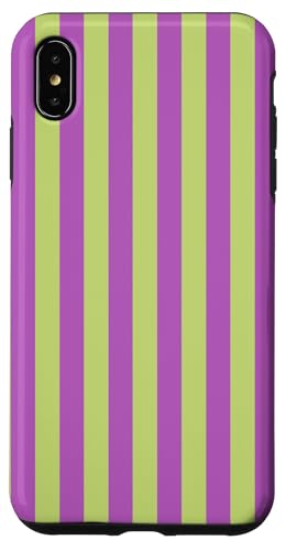Grün und Lila gestreift, für Mädchen, vertikale Linien, adrette Streifen Hülle für iPhone XS Max Grün und Lila gestreift, für Mädchen, vertikale Linien, adrette Streifen Hülle für iPhone XS Max von Preppy & Pretty Pinstripes