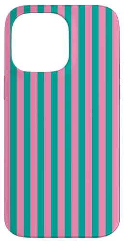 Grüne und rosa gestreifte Girlly vertikale Linien adrette Streifen Hülle für iPhone 14 Pro Max Grüne und rosa gestreifte Girlly vertikale Linien adrette Streifen Hülle für iPhone 14 Pro Max von Preppy & Pretty Pinstripes