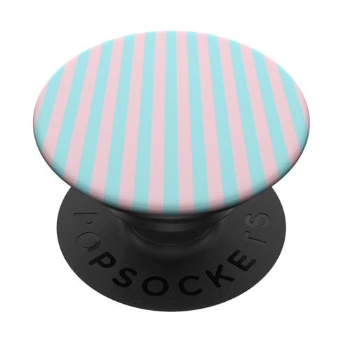 Hellrosa Blau gestreift Girly vertikale Linien adrette Streifen PopSockets Klebender PopGrip Hellrosa Blau gestreift Girly vertikale Linien adrette Streifen PopSockets Klebender PopGrip von Preppy & Pretty Pinstripes