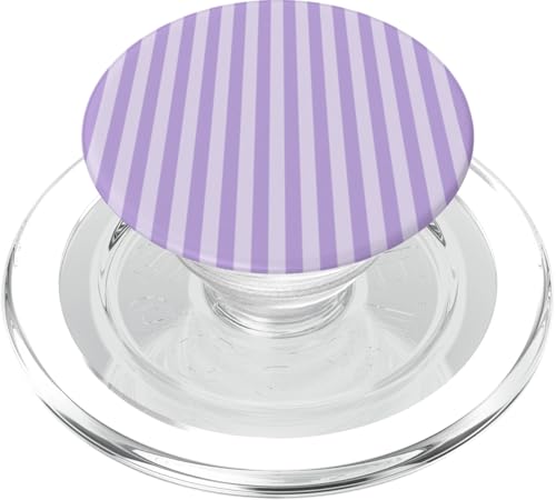 Hellviolett gestreift adrette vertikale Linien lila Streifen PopSockets PopGrip für MagSafe Hellviolett gestreift adrette vertikale Linien lila Streifen PopSockets PopGrip für MagSafe von Preppy & Pretty Pinstripes